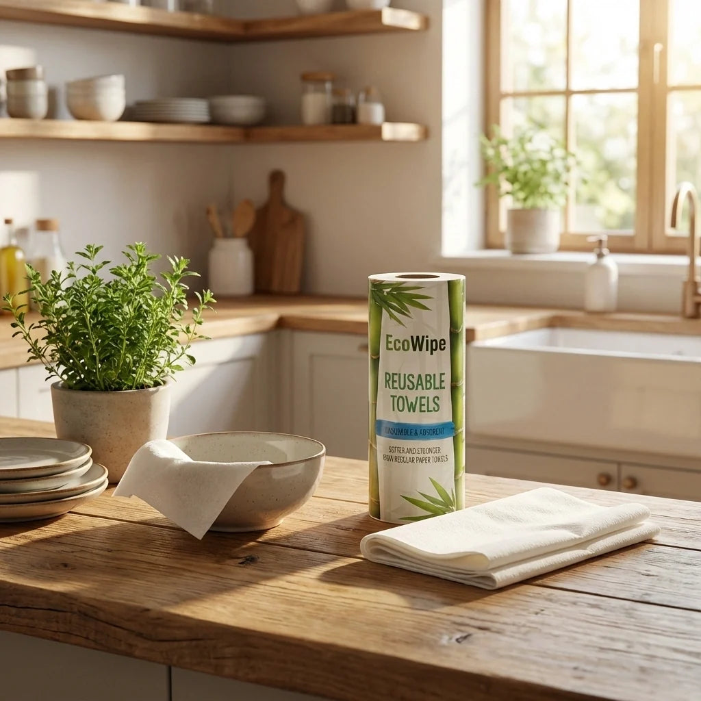 EcoWipe Bamboo Reusable Towels