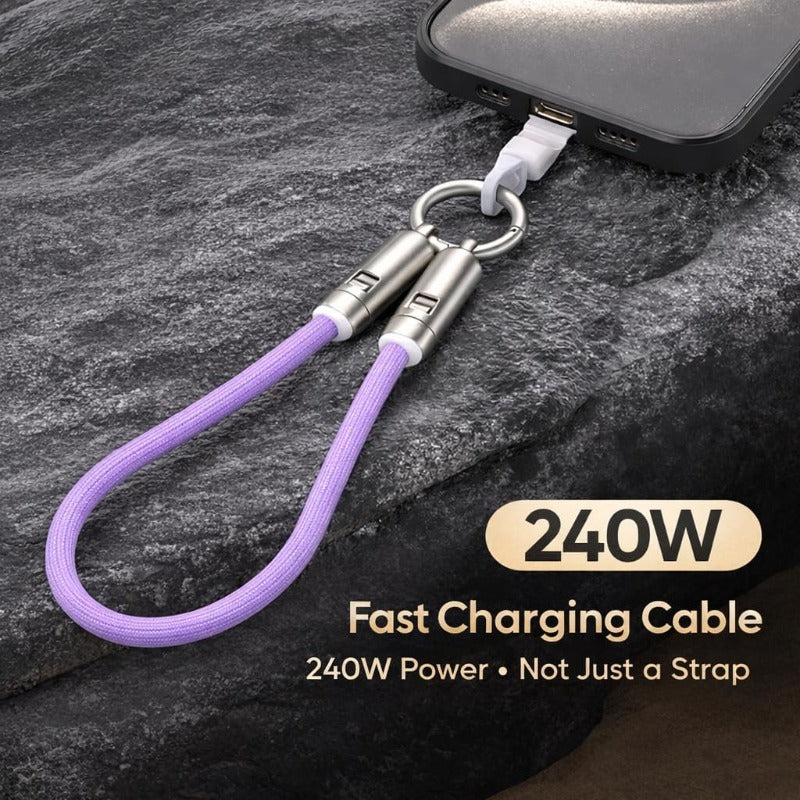 Wearable Charging Wrist Lanyard