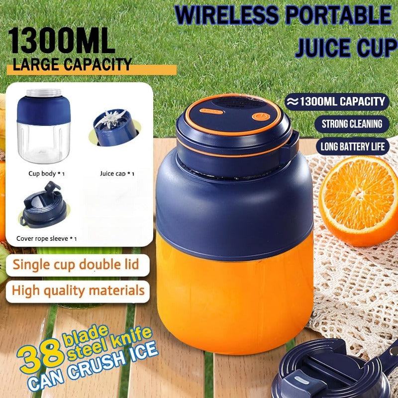 Dual Lid Travel Blender