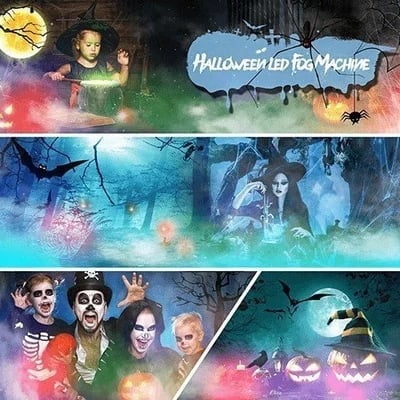 LED Mist Maker – Create a Magical Halloween Fog Effect Anywhere