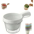 2-in-1 Strainer Serving Bowl