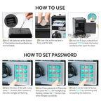 Electronic ATM Piggy Bank — Digital Display, Password Protected, Coin Slot, Bill Feeder, Realistic Sounds, Kids Gift
