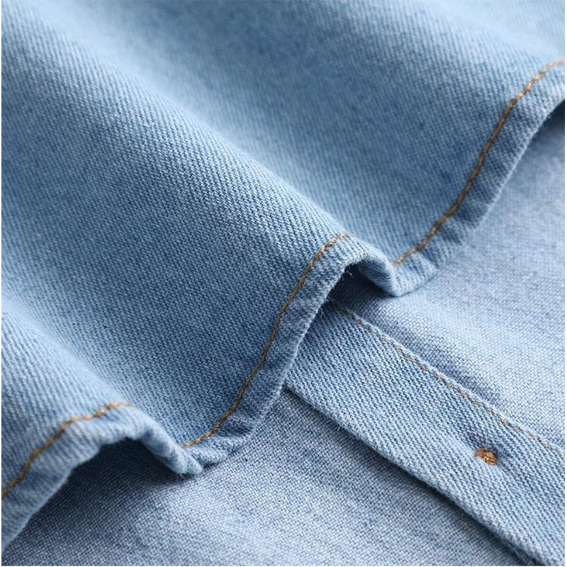Breathable Denim Detachable Collar