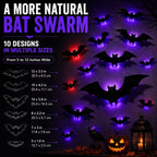 3D LED Flying Bat Wall Decor