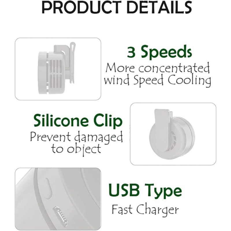 Clip-On Instant Cool Breeze