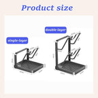 Vertical Pot Lid Organizer