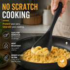Heat Resistant Silicone Spoonula
