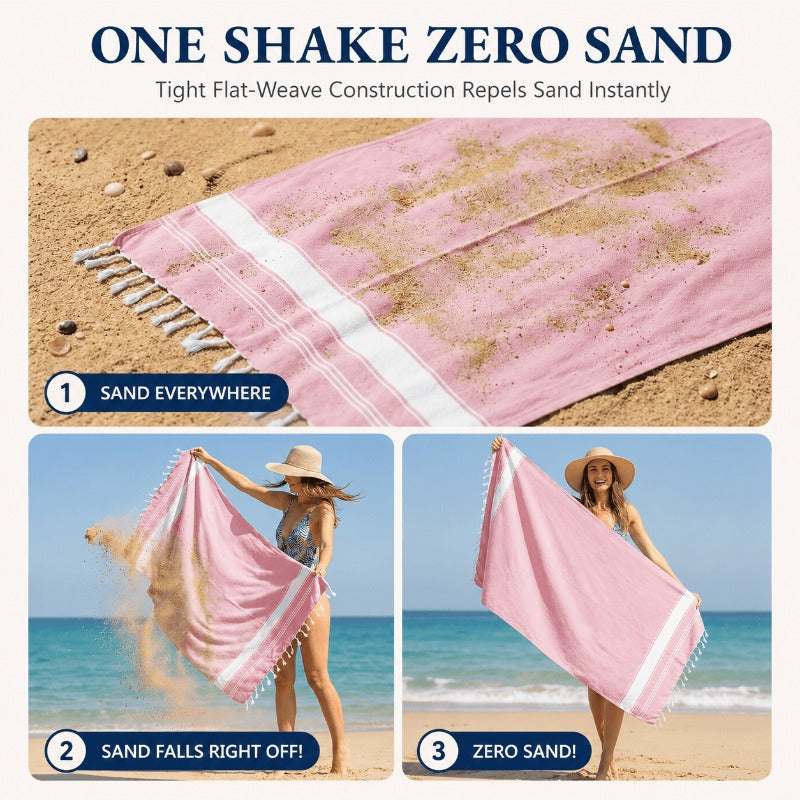 Sand-Free Turkish Beach Towel