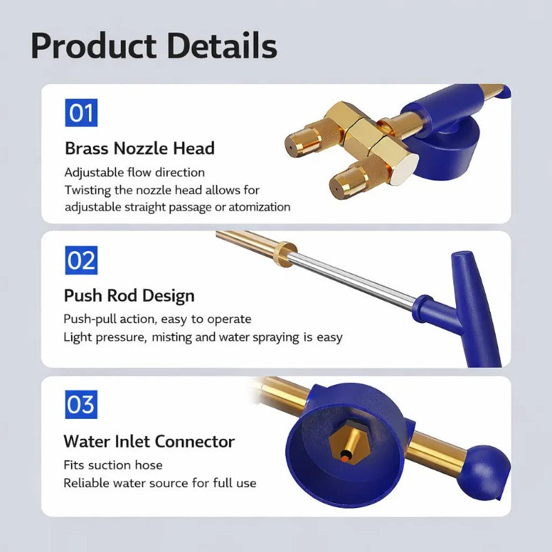 Durable Metal Reciprocating Sprayer