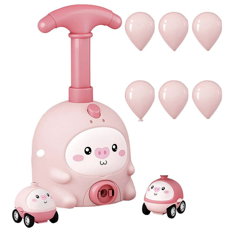 Balloon-Powered Car Launcher