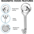 Powerful Neodymium Magnetic Hooks