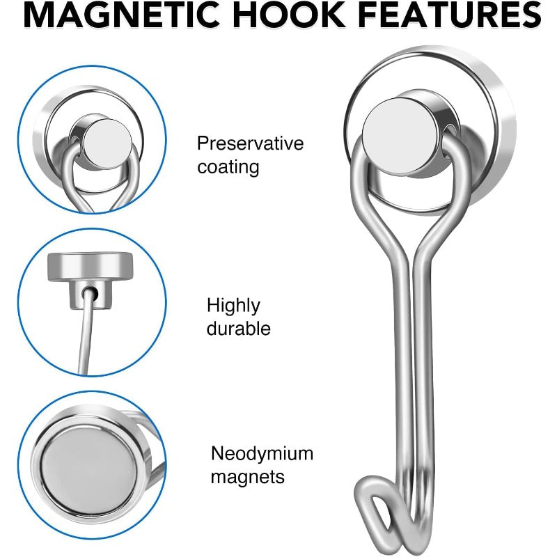 Powerful Neodymium Magnetic Hooks