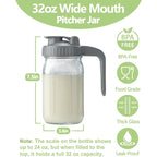 Leak-Proof Glass Pitcher