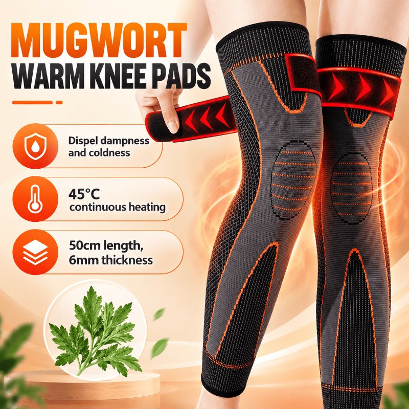 Self-Heating Herbal Knee Wraps (2-Pack)
