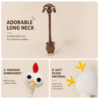 Quirky Bendable Bag Charm