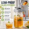 Leak-Proof Glass Pitcher