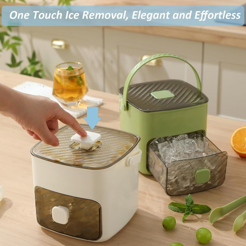 Stackable Ice Tray Storage Set