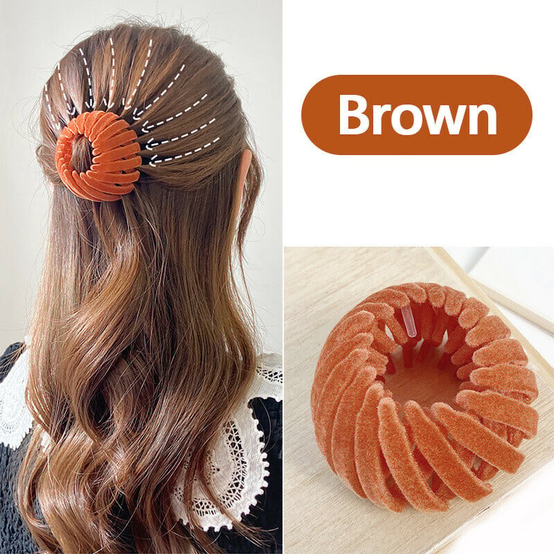 Versatile Velvet Hair Coiler