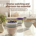 2-in-1 Strainer Serving Bowl