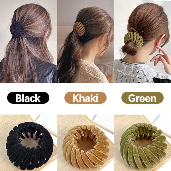 Versatile Velvet Hair Coiler