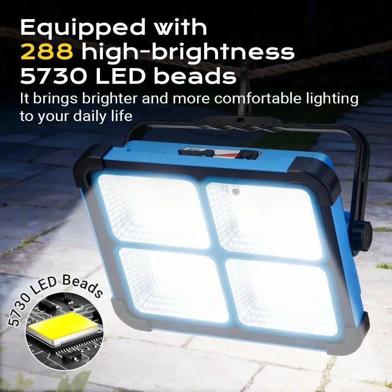 Solar Rechargeable LED Work Light