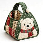 Christmas Character Quilted Carry Basket DIY Kit