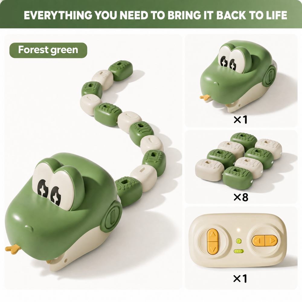Satsus Real Life Snake package contents