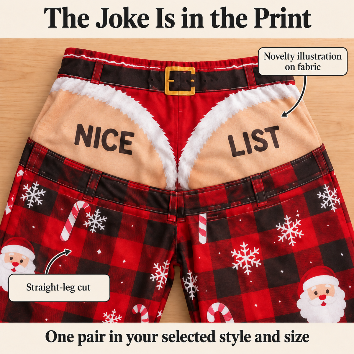 Ho Ho Hindsight Holiday Pants