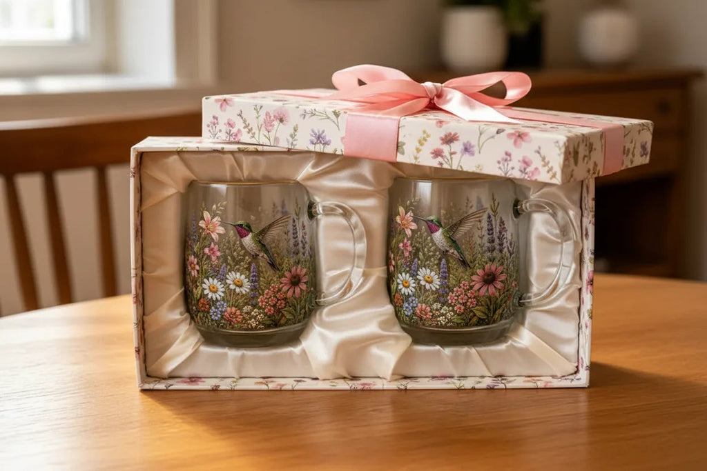 Limited Edition 2026 Garden Morning Bliss Glass Cup Collection