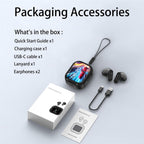 Translator Earbuds – Bluetooth 5.4 + LED Display
