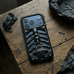 Gothic Ribcage Pierced Phone Case