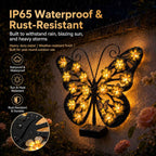 Solar Butterfly Light Elegant Glow for Your Outdoor Space