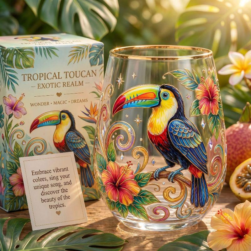 Limited Edition 2026 Garden Morning Bliss Glass Tea Cup