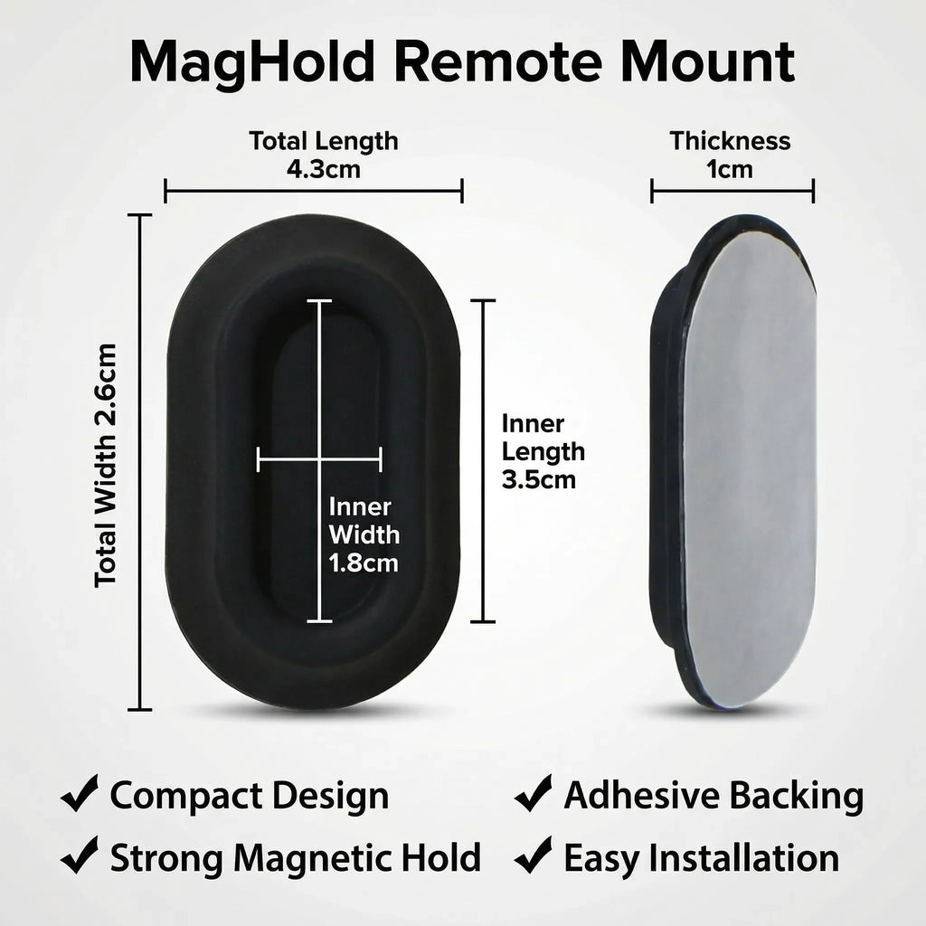 MagHold Remote Mount 3-Pack