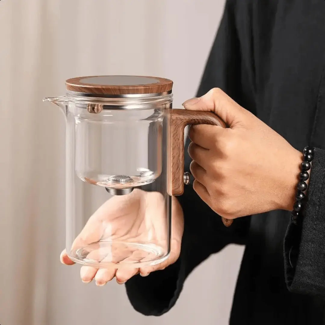 ZenFlow Glass Teapot