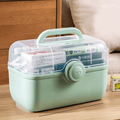 Satsus| MediSmart Pill Organiser – Compact Weekly Medicine Storage Box for Home & Travel