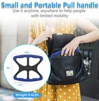 Standing Aid and Handicap Bar with No-Slip Grip Handles stand assist lift