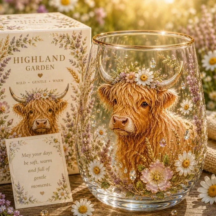 Limited Edition 2026 Garden Morning Bliss Glass Tea Cup