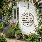 Funny Garden Metal Sign