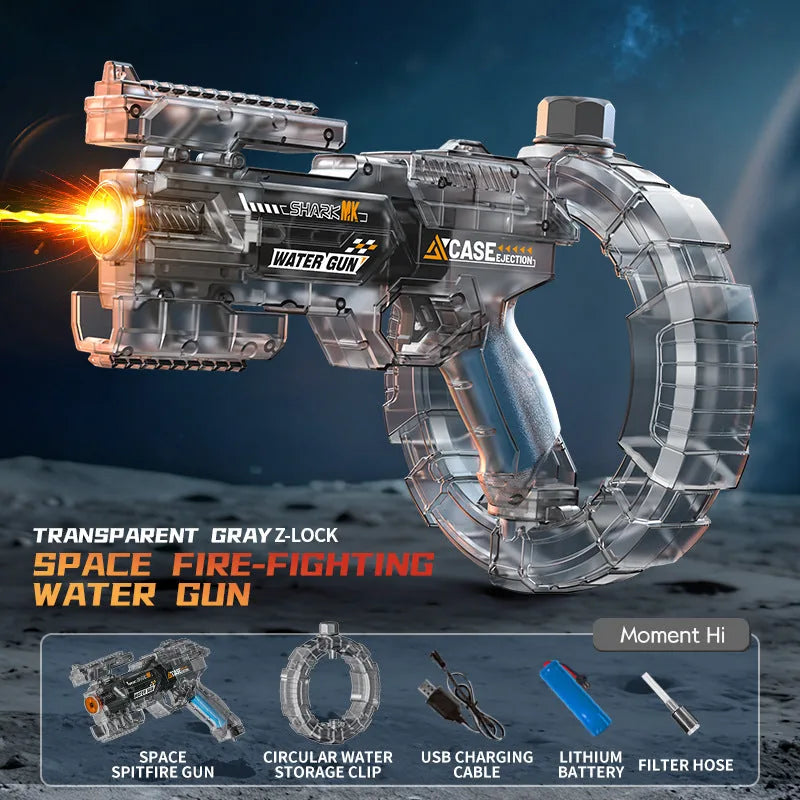 Electric Water Gun - Flash Space Energy Ring