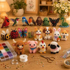 Mini 3D Beaded Animal DIY Kit