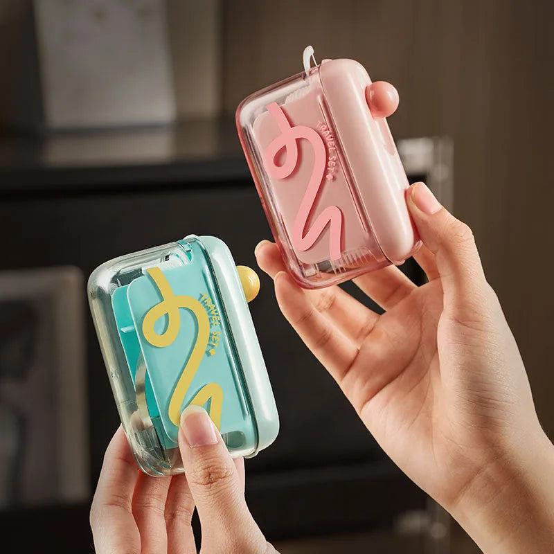 Portable Dental Floss Pick Storage Box