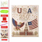 USA 250th Anniversary DIY Pearl Painting Kit