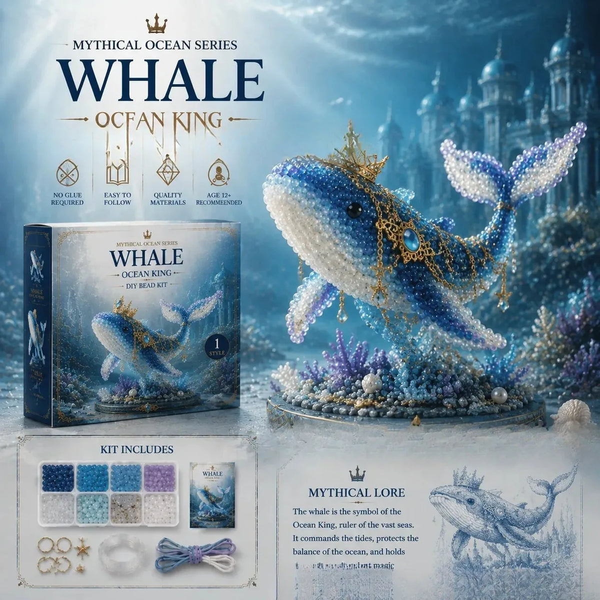 Mythical Ocean DIY Beads Jewelry Making Kit