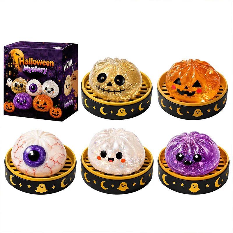 Halloween Dumpling Squeeze Squishy Toy Blind Boxes