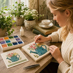 DIY Sea Glass Mosaic Art Kit