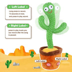 Rechargeable Dancing and Talking Cactus Toy