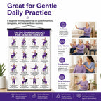 Seated Tai Chi Exercise Wall Chart for Seniors