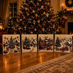 Christmas Diamond Painting Art Kit with Frame