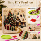 Christmas Diamond Painting Art Kit with Frame